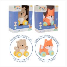 PS888: My Push Along Friend Wooden Toy